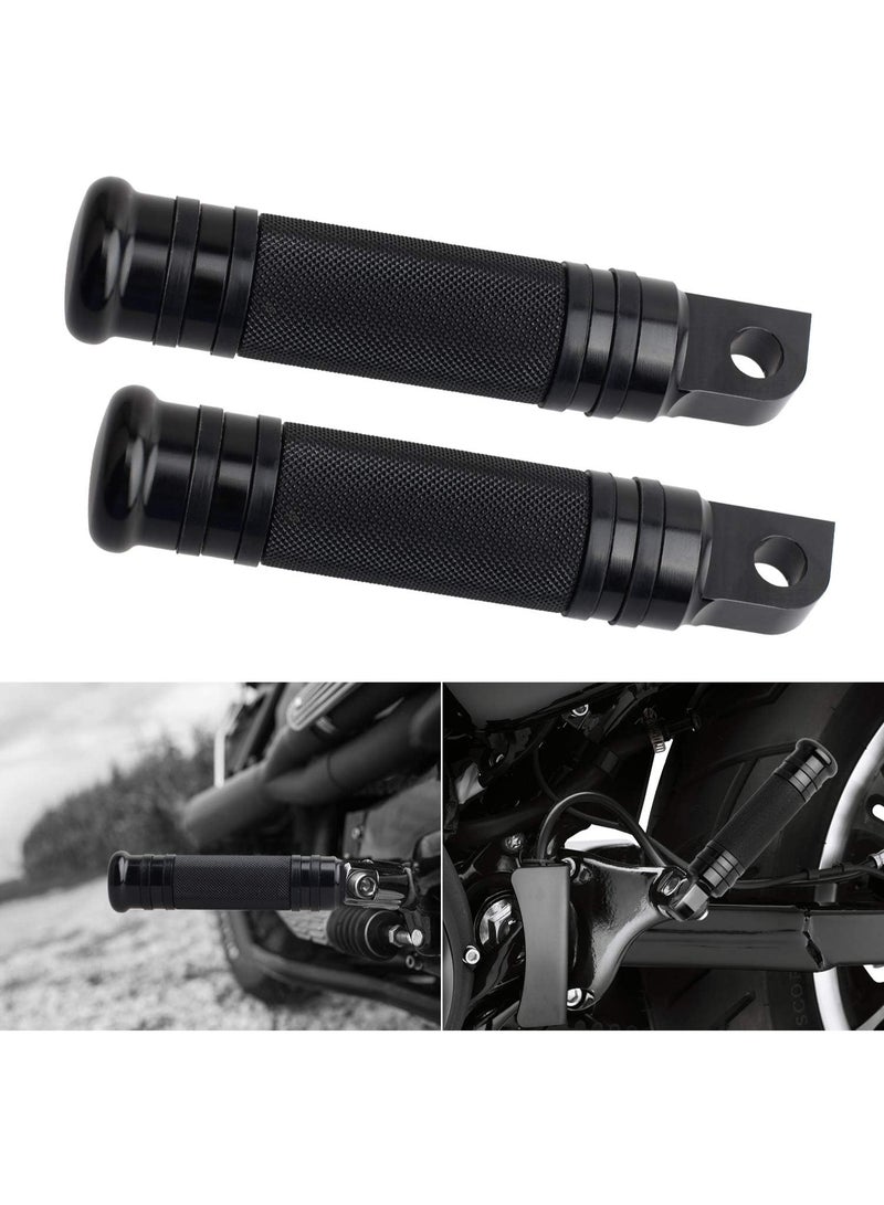 1Pair Billet CNC Aluminum Motorcycle Foot Pegs Fit for Softail,Dyna&Harley Style Male Mount Footpegs Footrest - Image 1